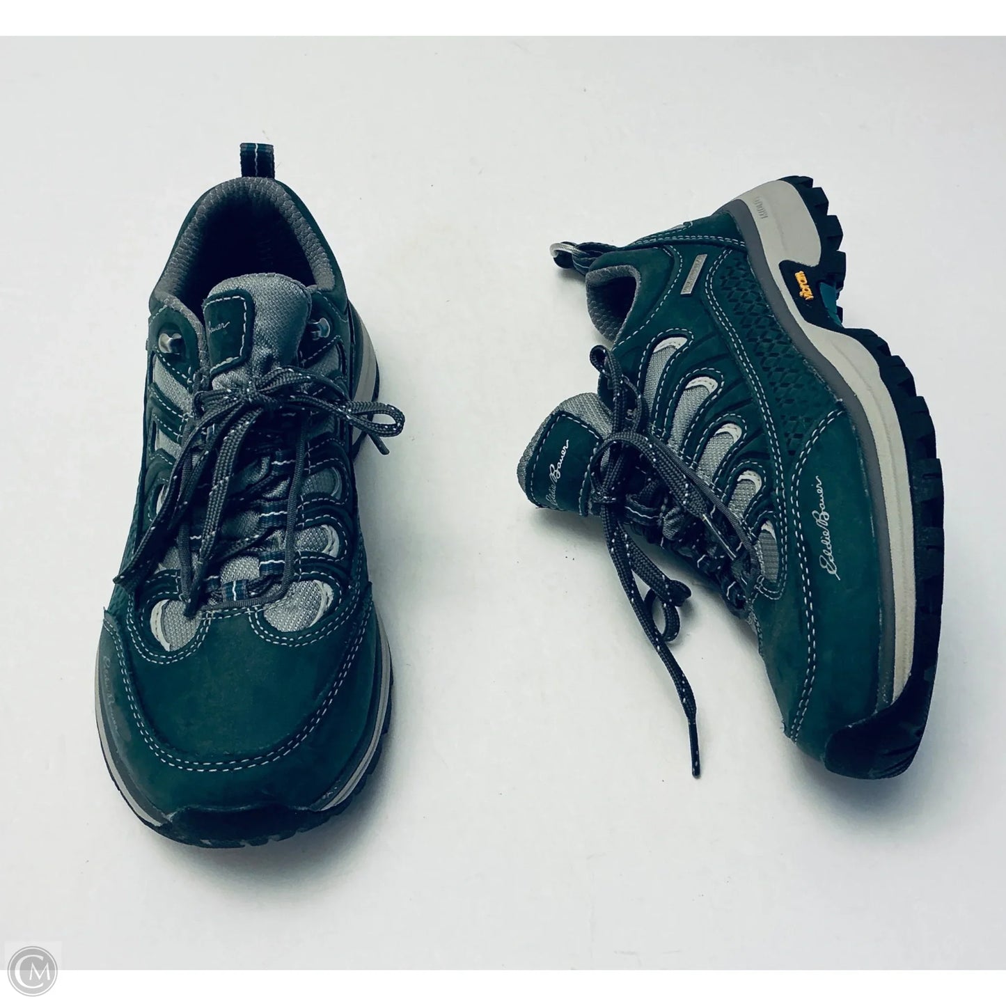 Shoes Hiking By Eddie Bauer In Green, Size: 7