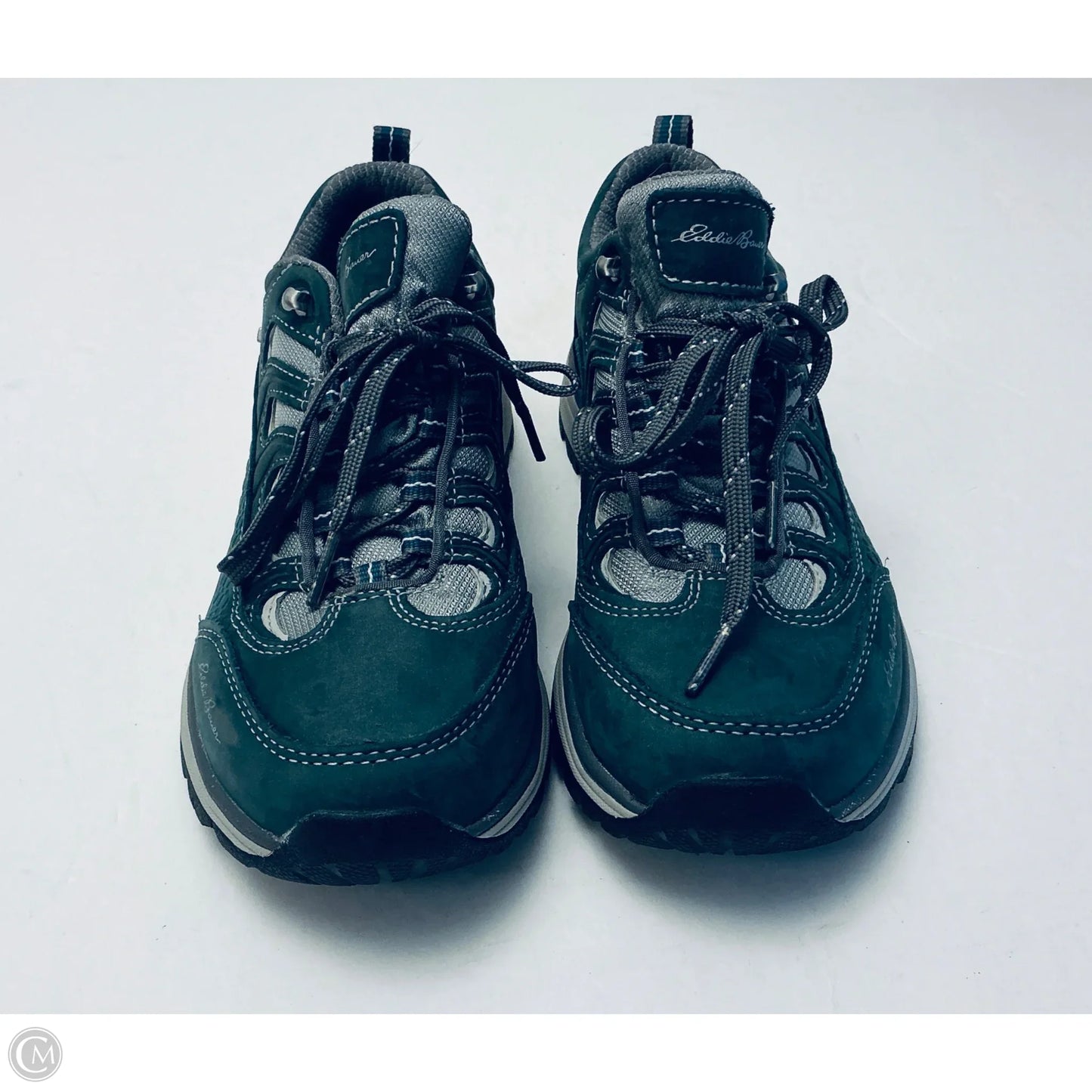 Shoes Hiking By Eddie Bauer In Green, Size: 7