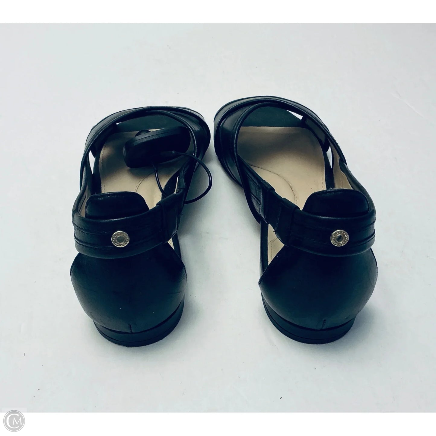 Sandals Flats By Cole-haan In Black, Size: 6.5
