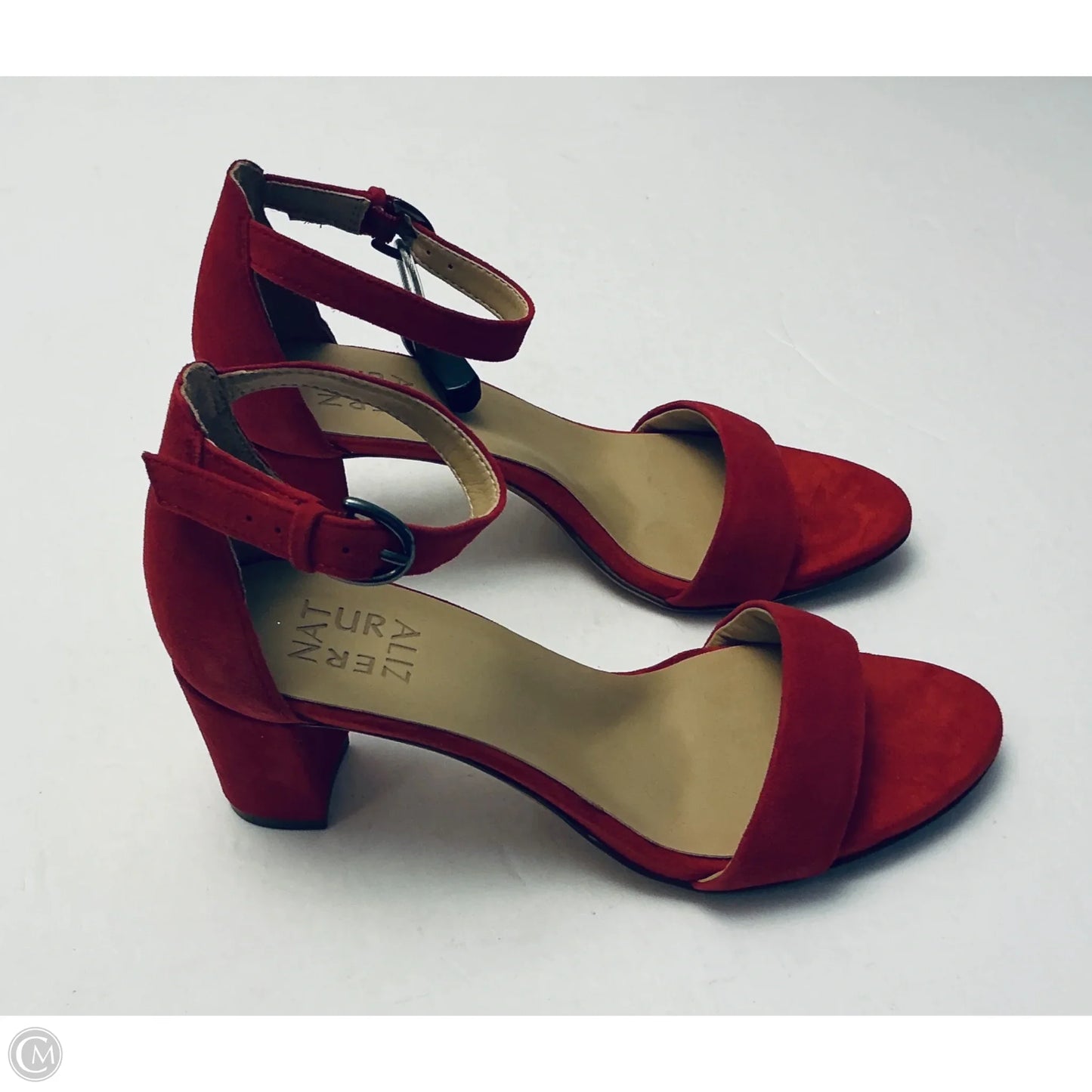 Shoes Heels Block By Naturalizer In Red, Size: 6.5