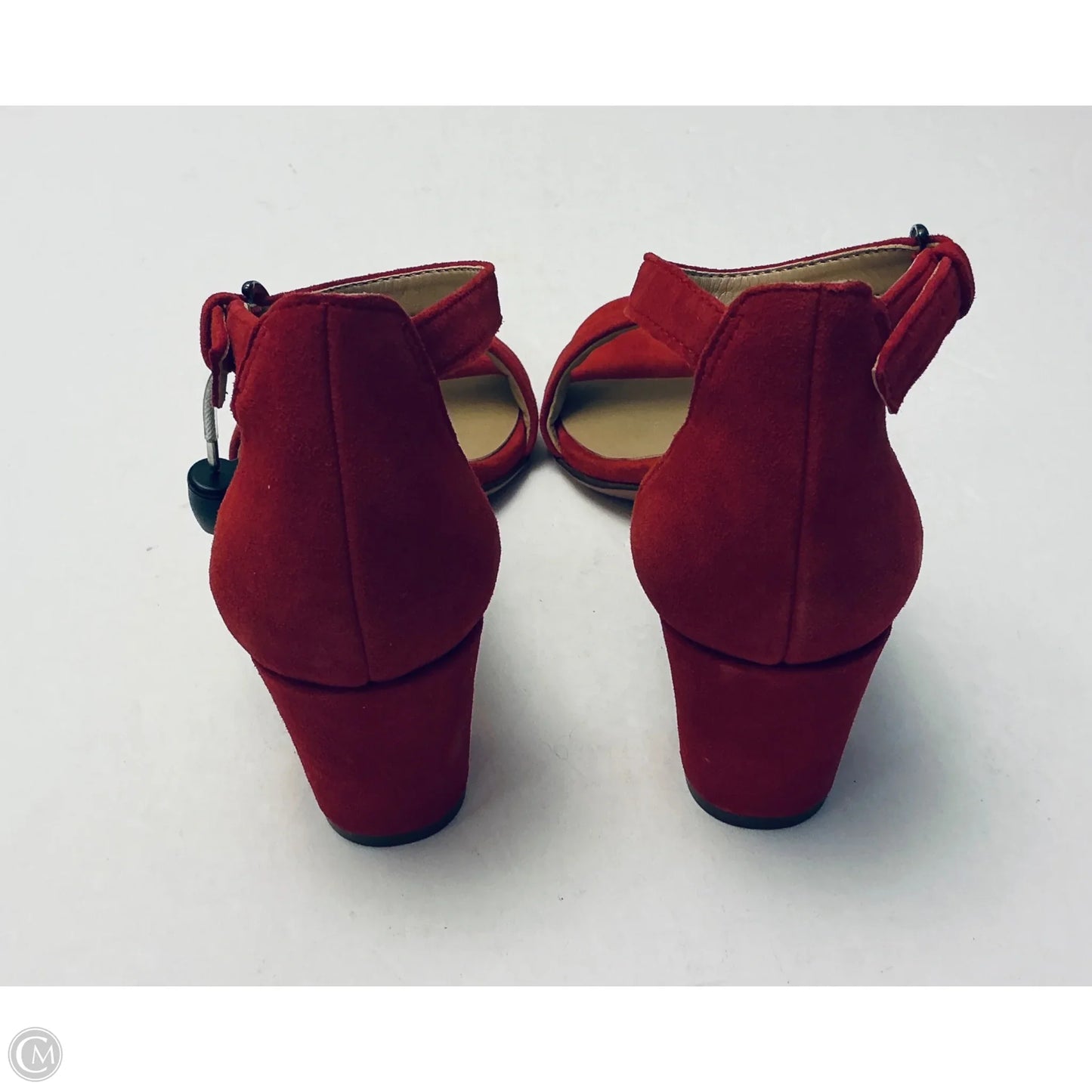 Shoes Heels Block By Naturalizer In Red, Size: 6.5