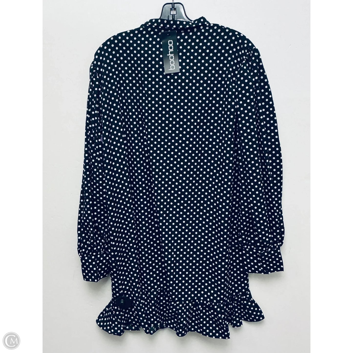 Dress Casual Short By Boohoo Boutique In Black, Size: 12