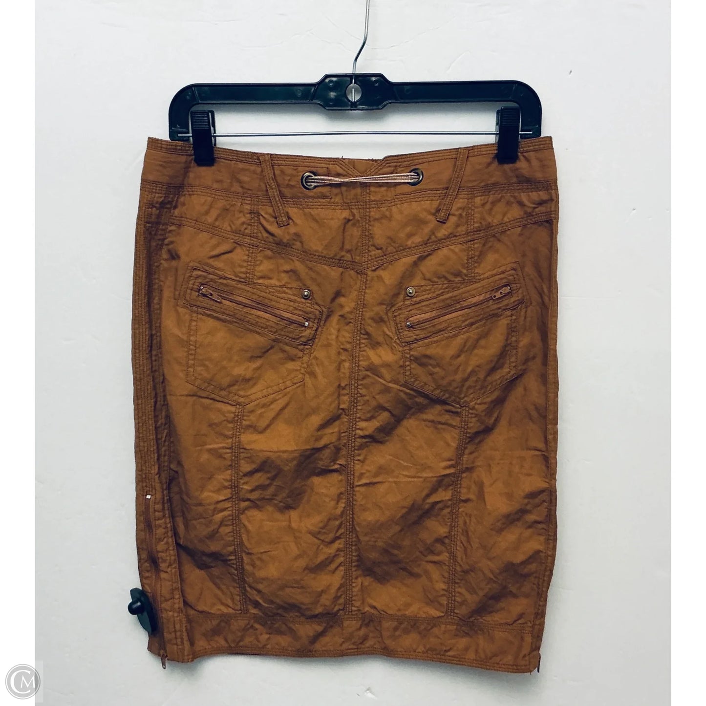 Skirt Mini & Short By Etcetra In Brown, Size: 6