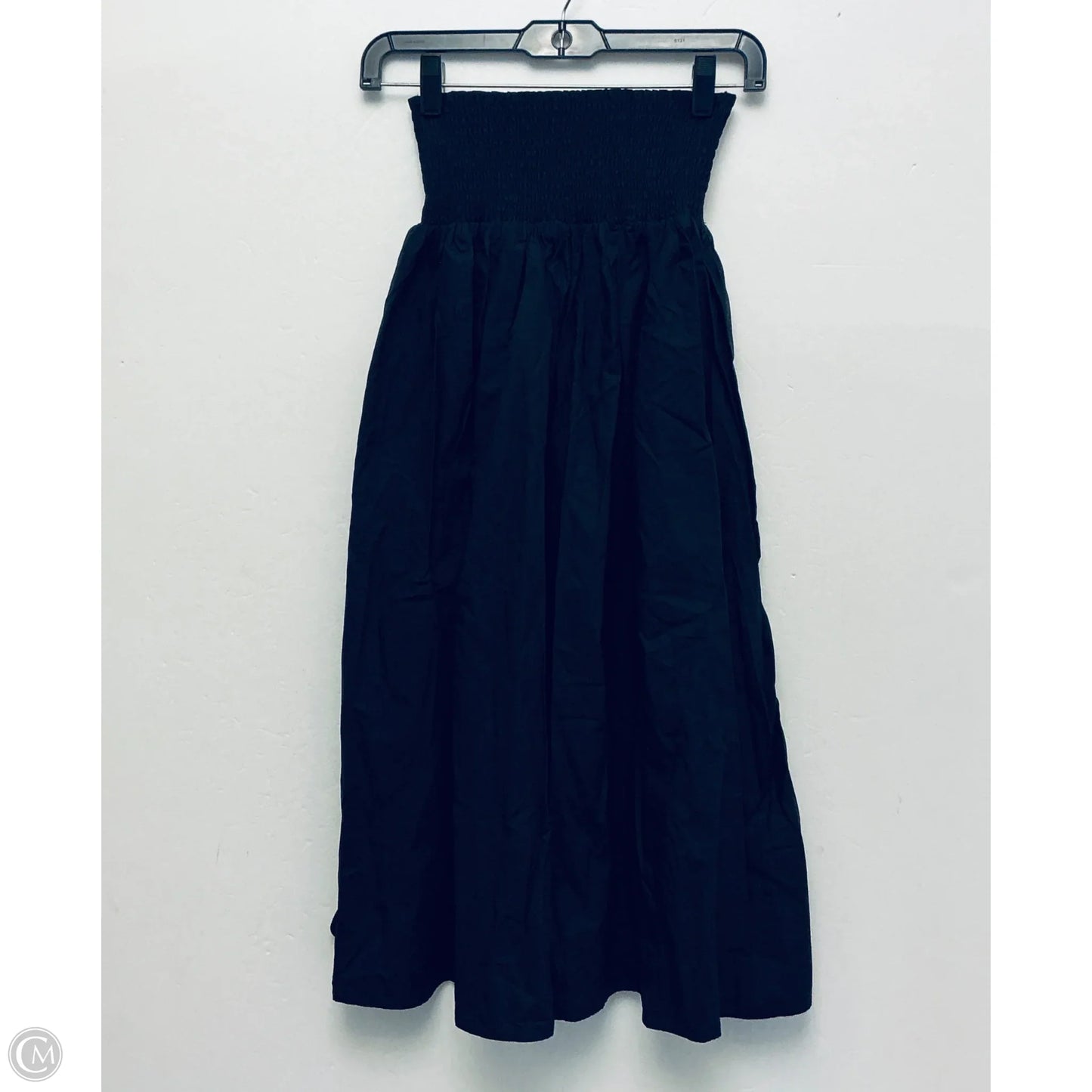 Skirt Midi By Banana Republic In Black, Size: Xxs