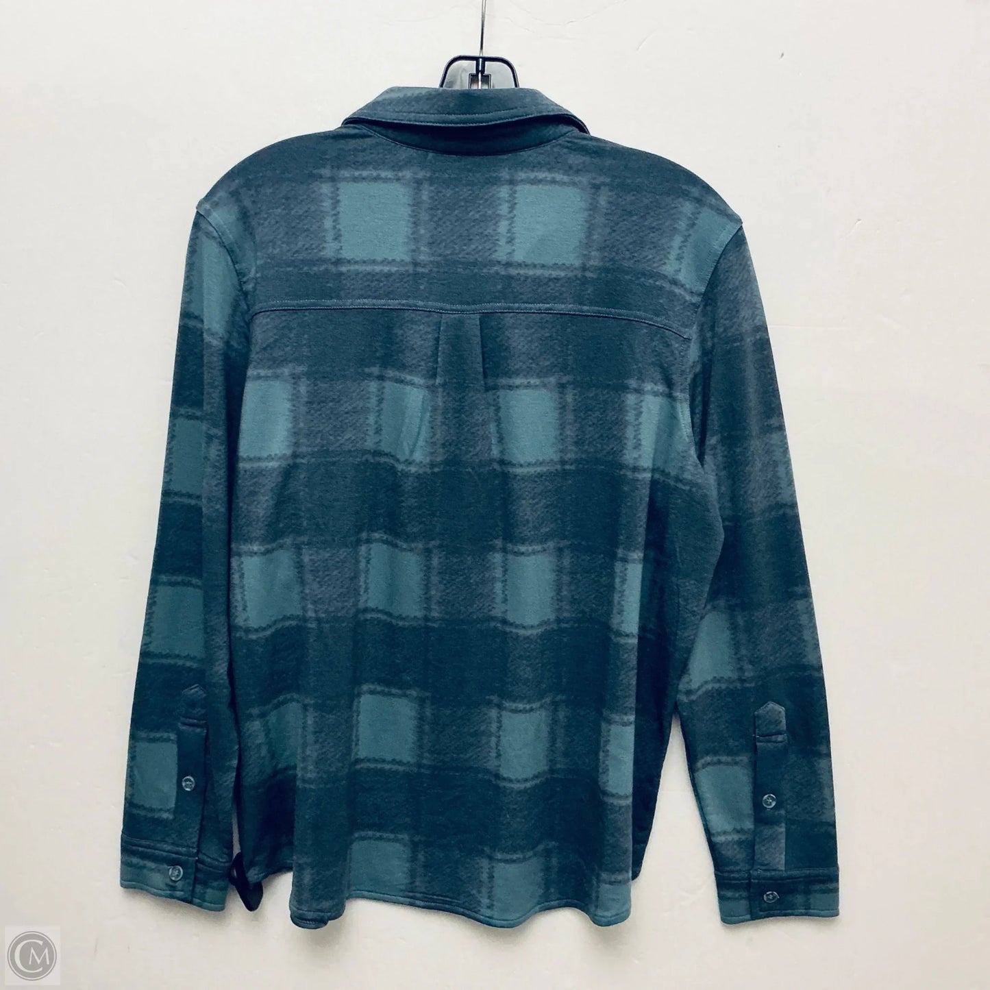 Top Long Sleeve By 32 Degrees In Green, Size: M