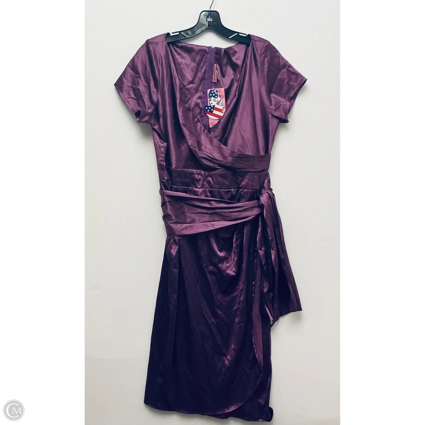 Dress Party Short By Cmc In Purple, Size: 2x