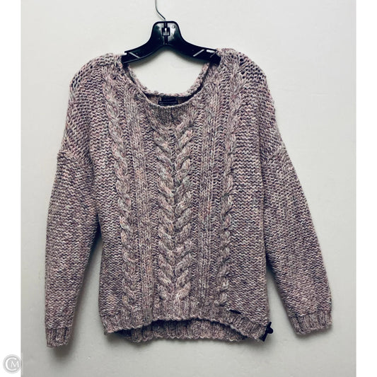 Sweater By Abercrombie And Fitch In Purple, Size: L