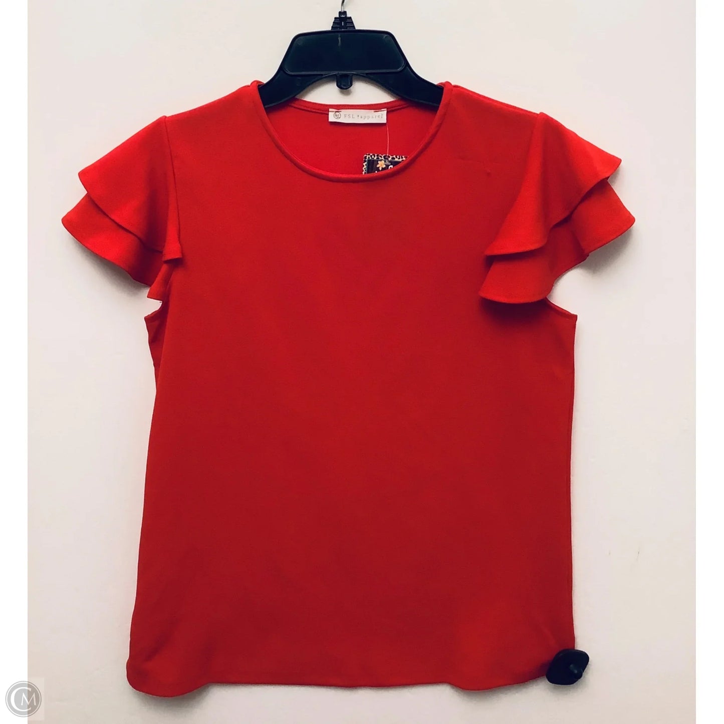Top Short Sleeve Basic By Clothes Mentor In Red, Size: S