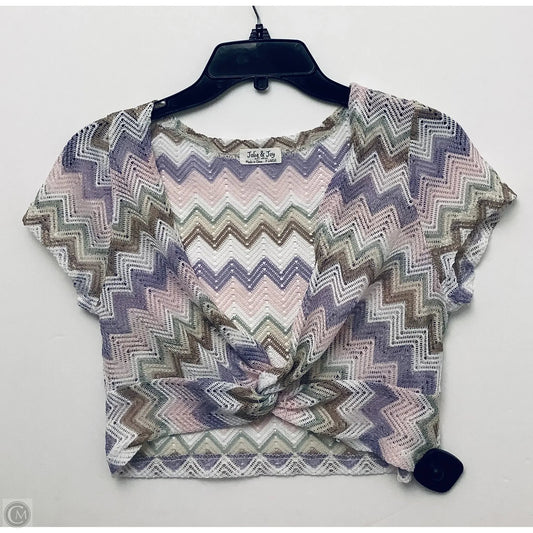 Top Short Sleeve Basic By Cme In Multi-colored, Size: Xl