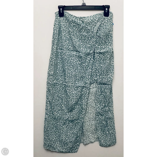 Skirt Maxi By Blue Rain In Green, Size: M