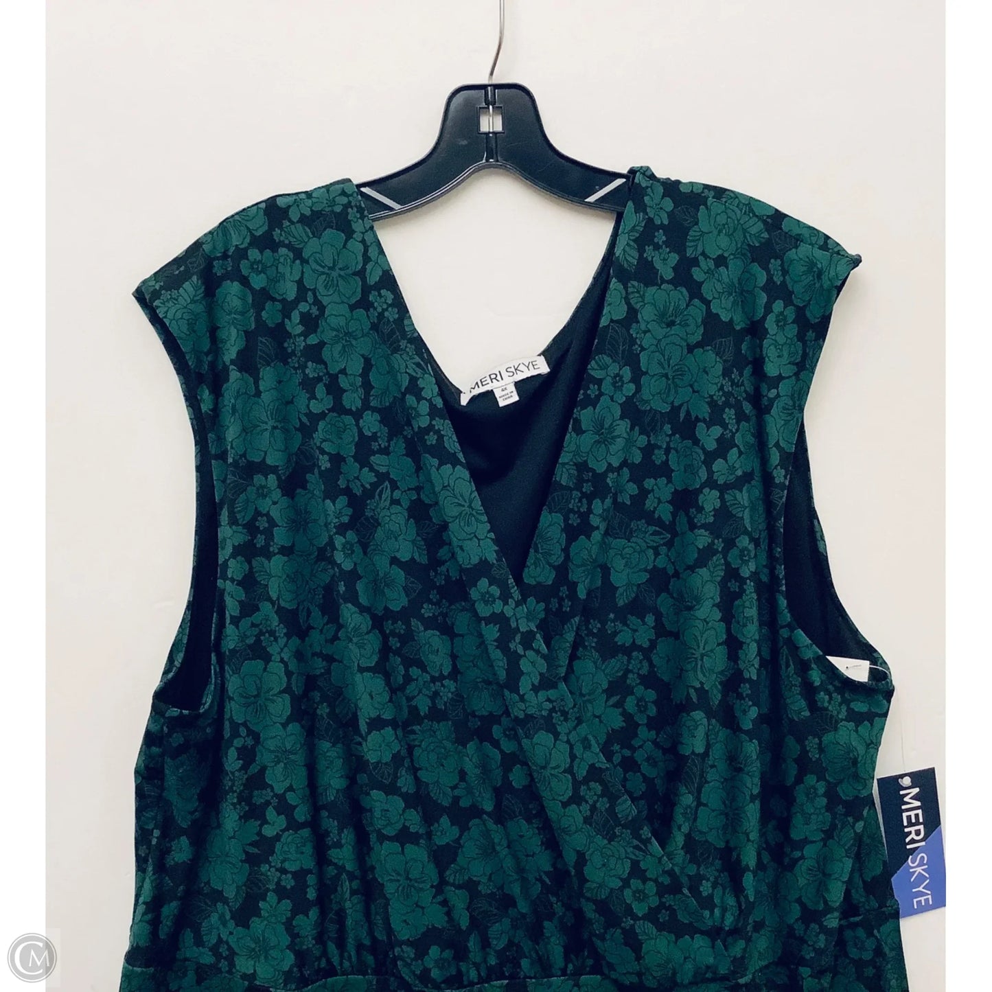 Dress Casual Maxi By Clothes Mentor In Green, Size: 4x