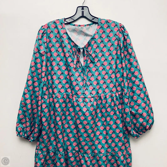 Dress Casual Maxi By Clothes Mentor In Floral Print, Size: 2x