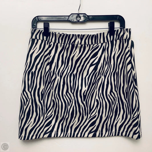 Skirt Mini & Short By Clothes Mentor In Animal Print, Size: 4