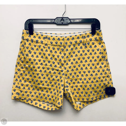 Shorts By J. Crew In Yellow, Size: 0
