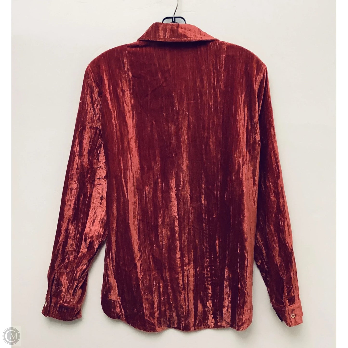 Top Long Sleeve By Staccato In Red, Size: S
