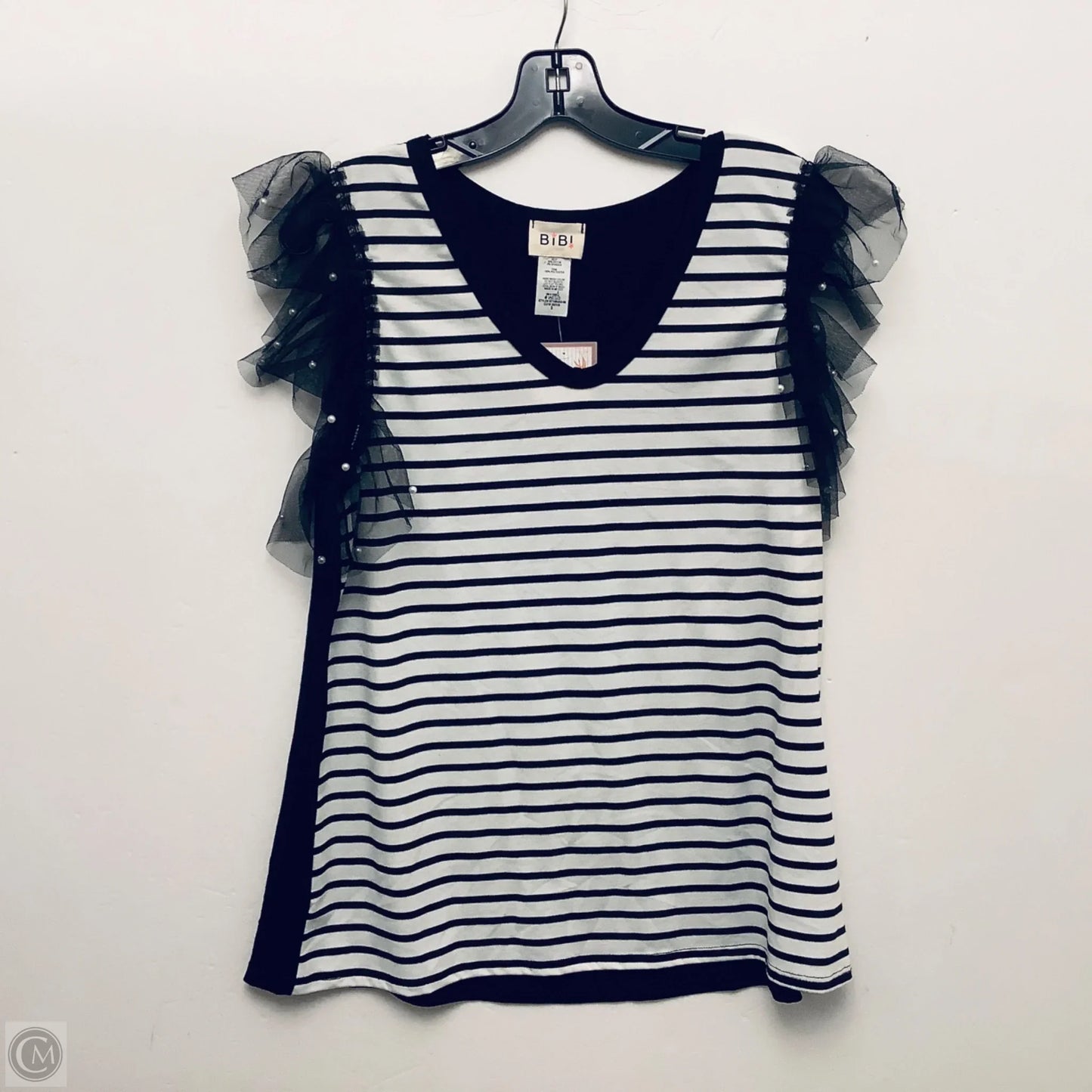 Top Sleeveless By Bibi In Black, Size: S