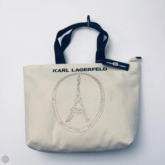 Tote Designer By Karl Lagerfeld, Size: Large