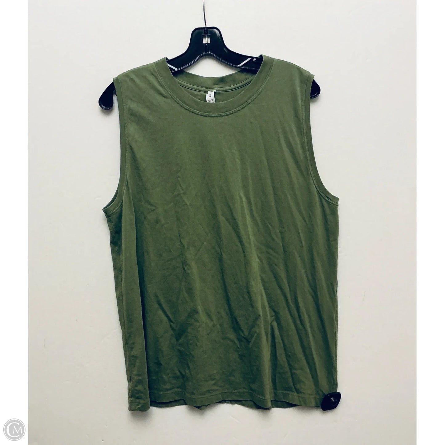 Athletic Tank Top By Lululemon In Green, Size: L