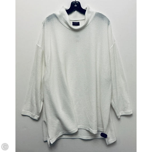 Sweater By Lane Bryant In White, Size: 4x