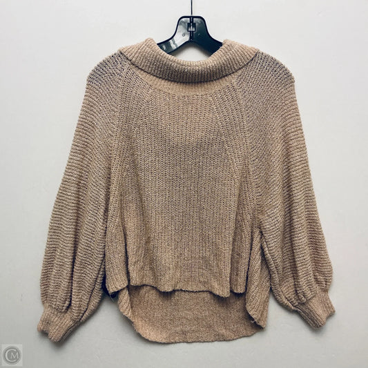 Sweater By Free People In Tan, Size: S