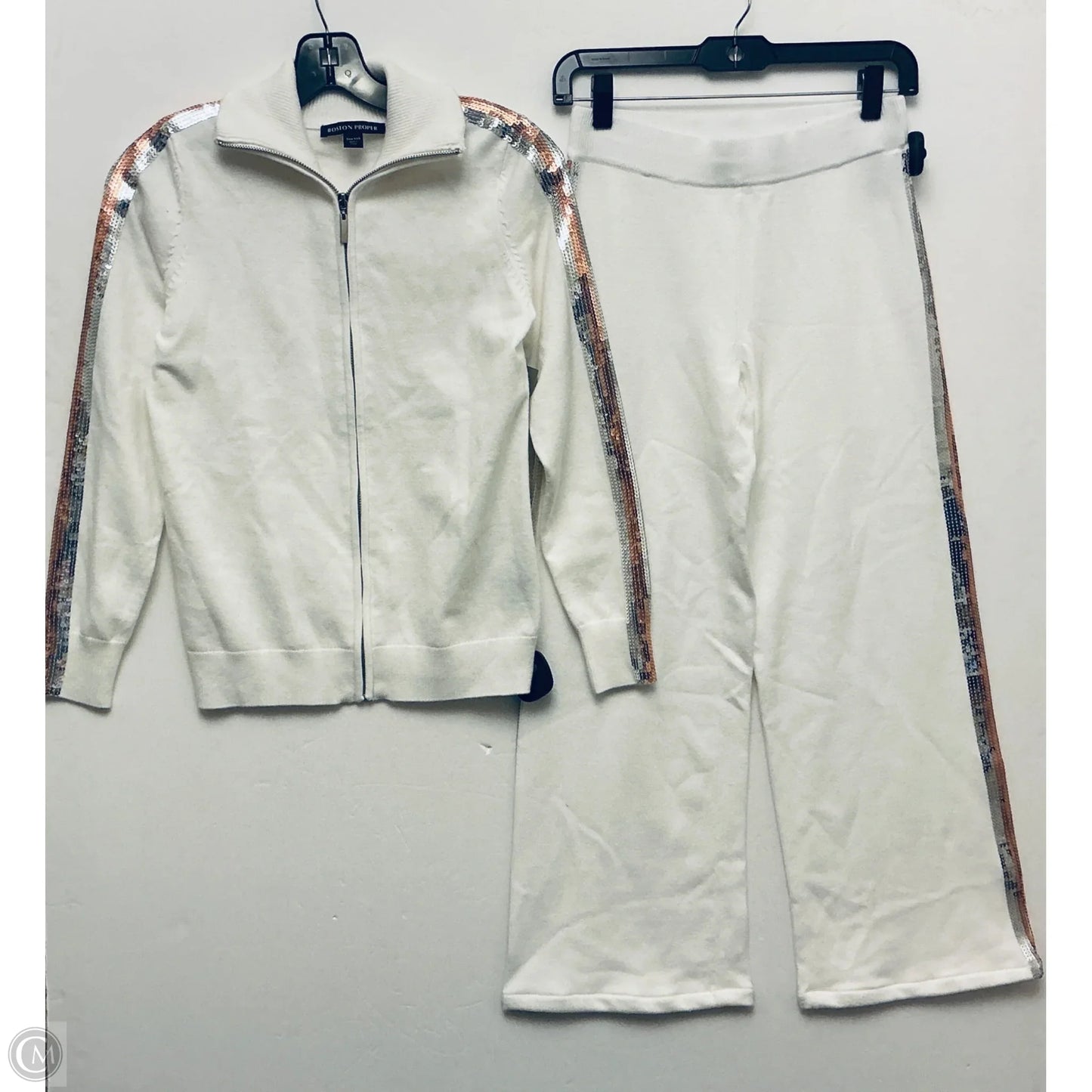 Pants Set 2pc By Boston Proper In White, Size: Xxs