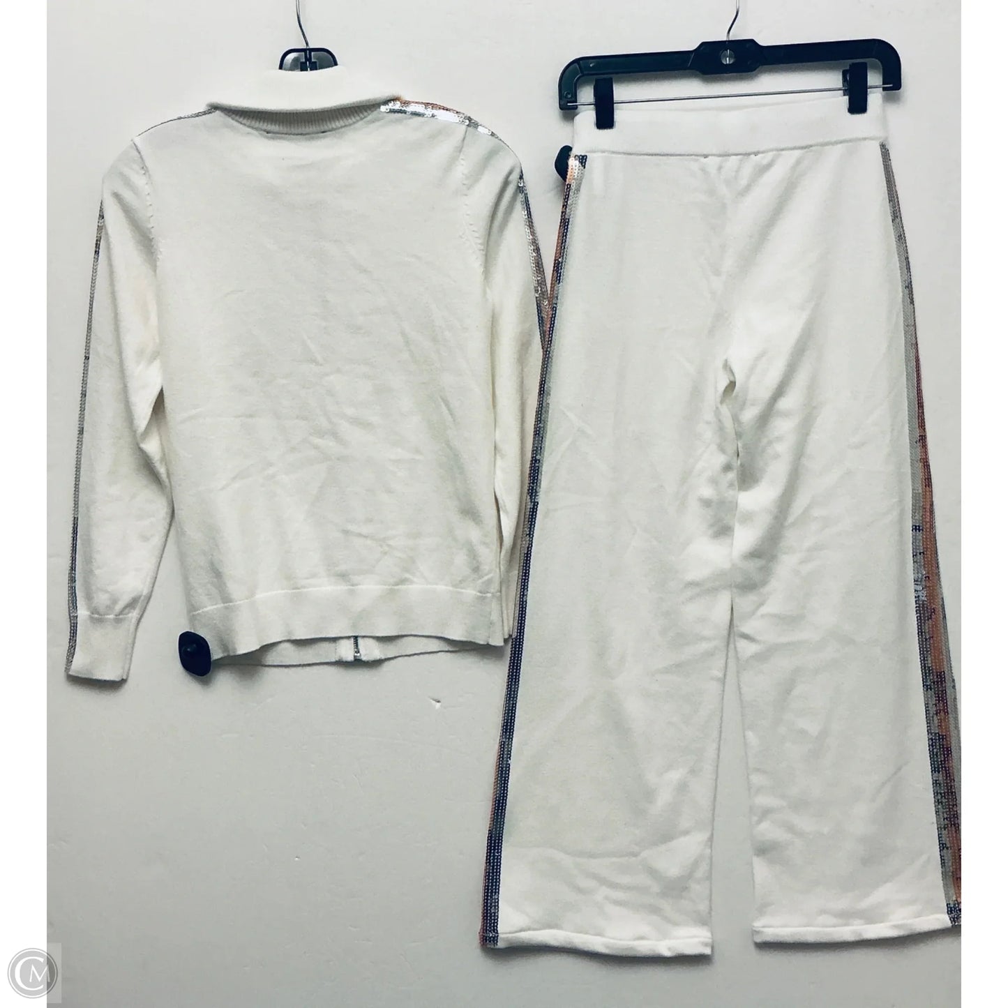 Pants Set 2pc By Boston Proper In White, Size: Xxs