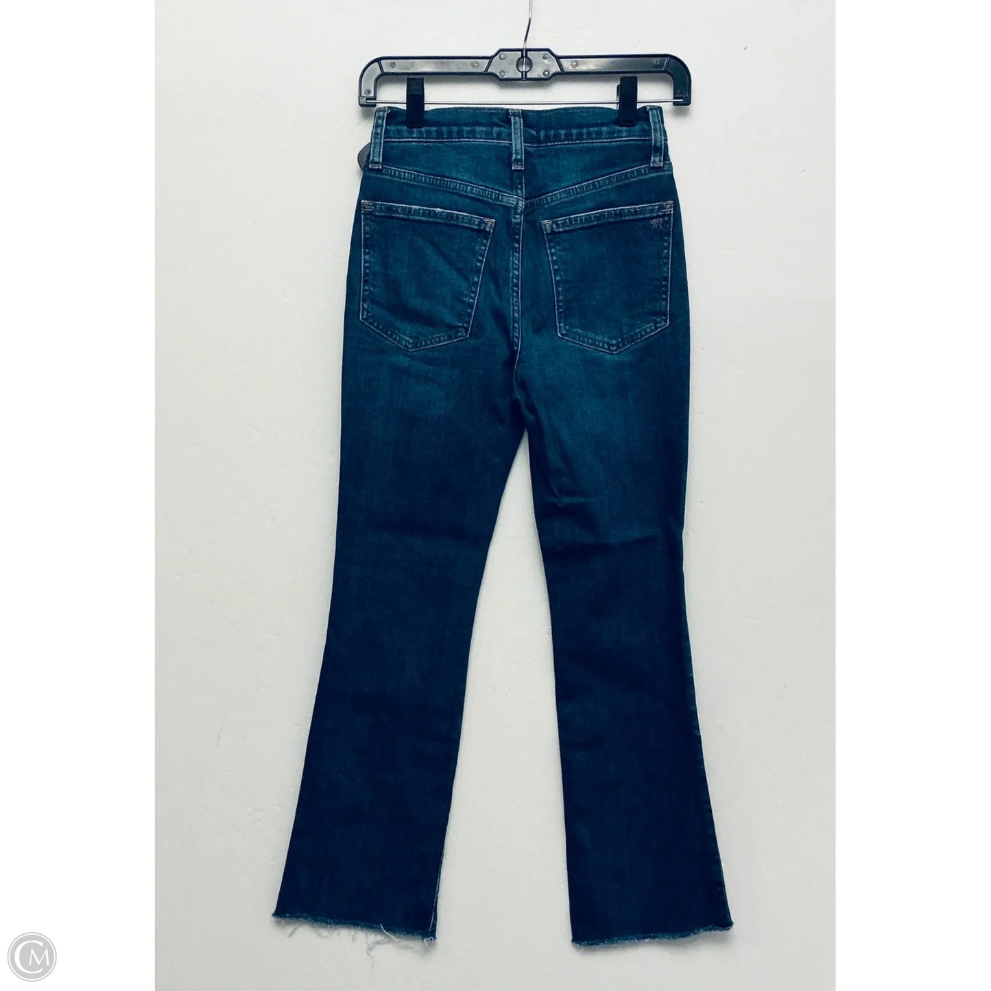 Jeans Flared By Madewell In Blue Denim, Size: 0