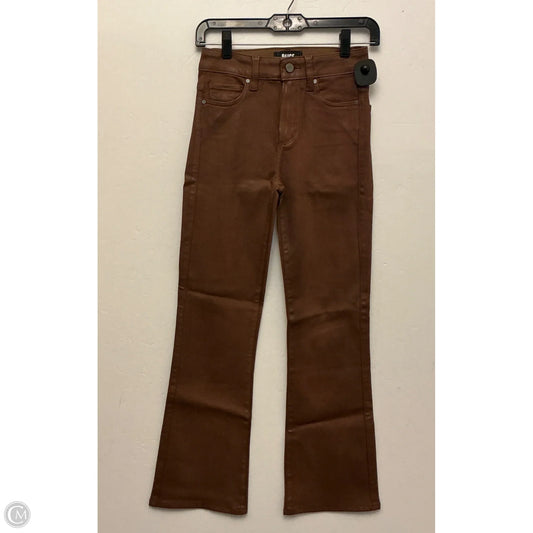 Jeans Flared By Paige In Brown, Size: 0