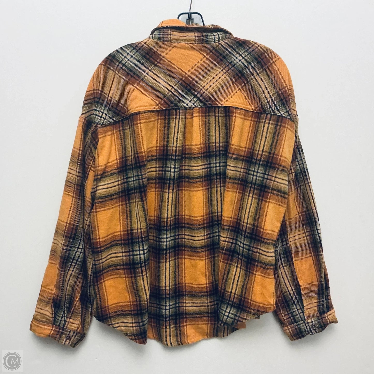 Jacket Shirt By Umgee In Yellow, Size: M
