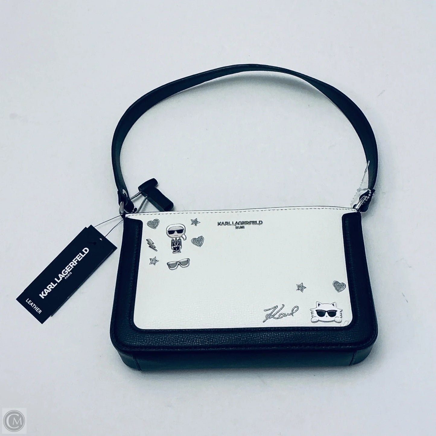 Handbag Designer By Karl Lagerfeld, Size: Small