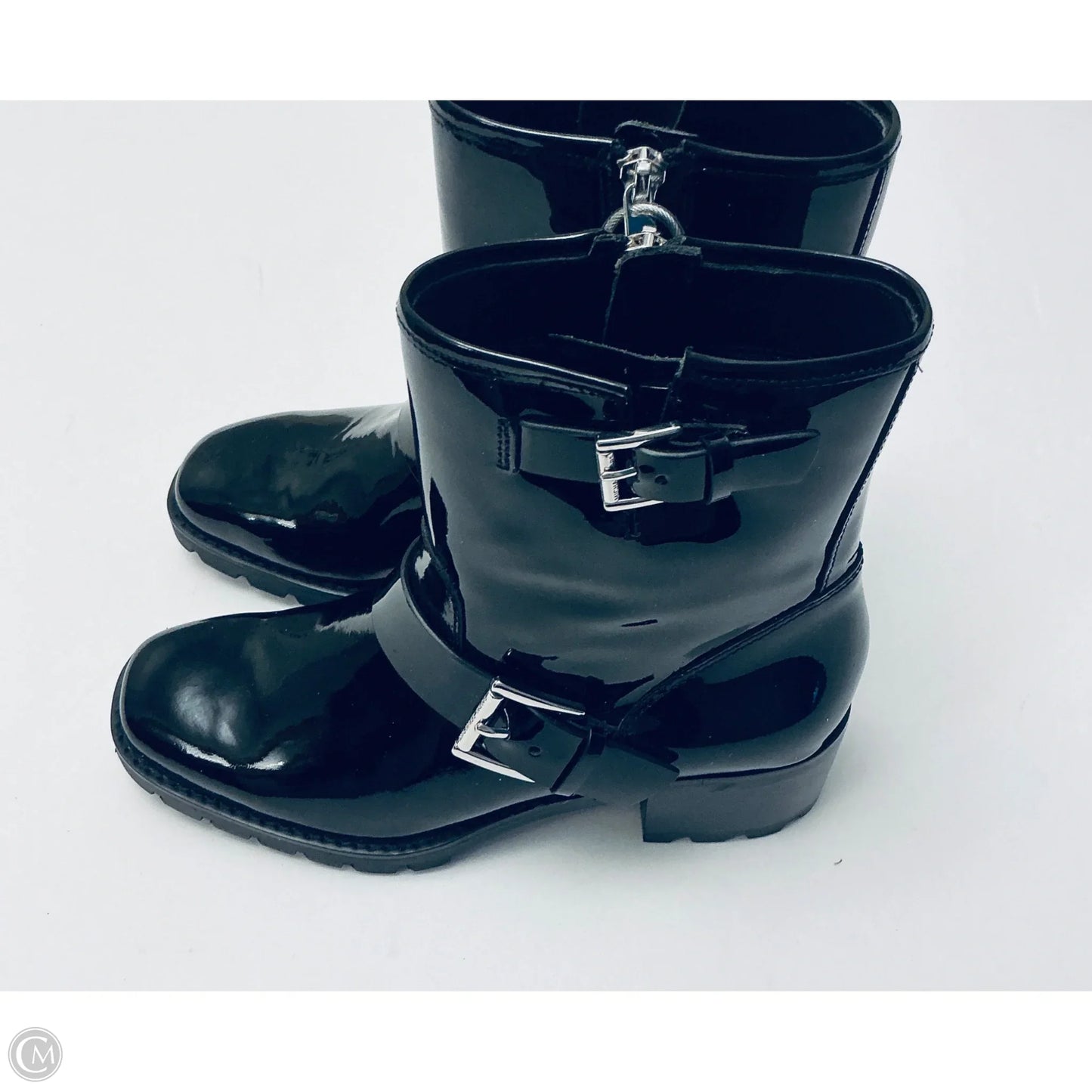 Boots Ankle Heels By Michael By Michael Kors In Black, Size: 6