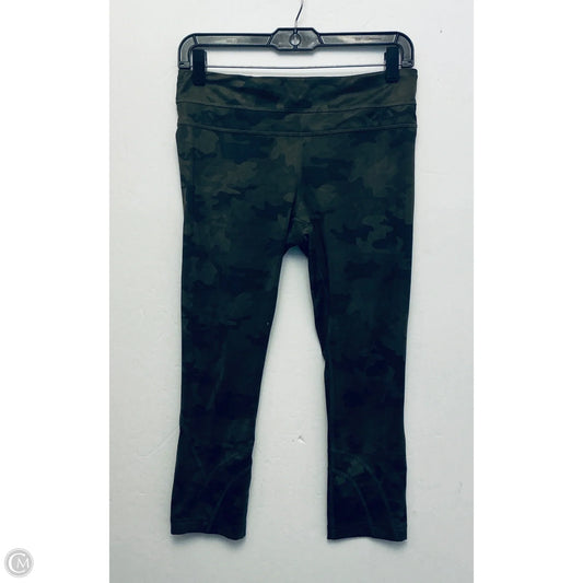 Athletic Leggings By Lululemon In Camouflage Print, Size: S