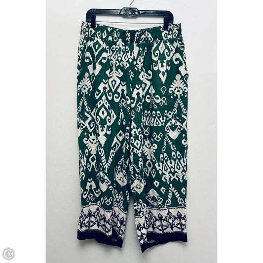 Pants Linen By Haute Hippie In Green, Size: 1x