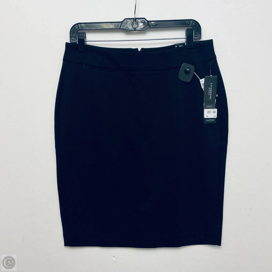 Skirt Midi By Liverpool In Black, Size: 6