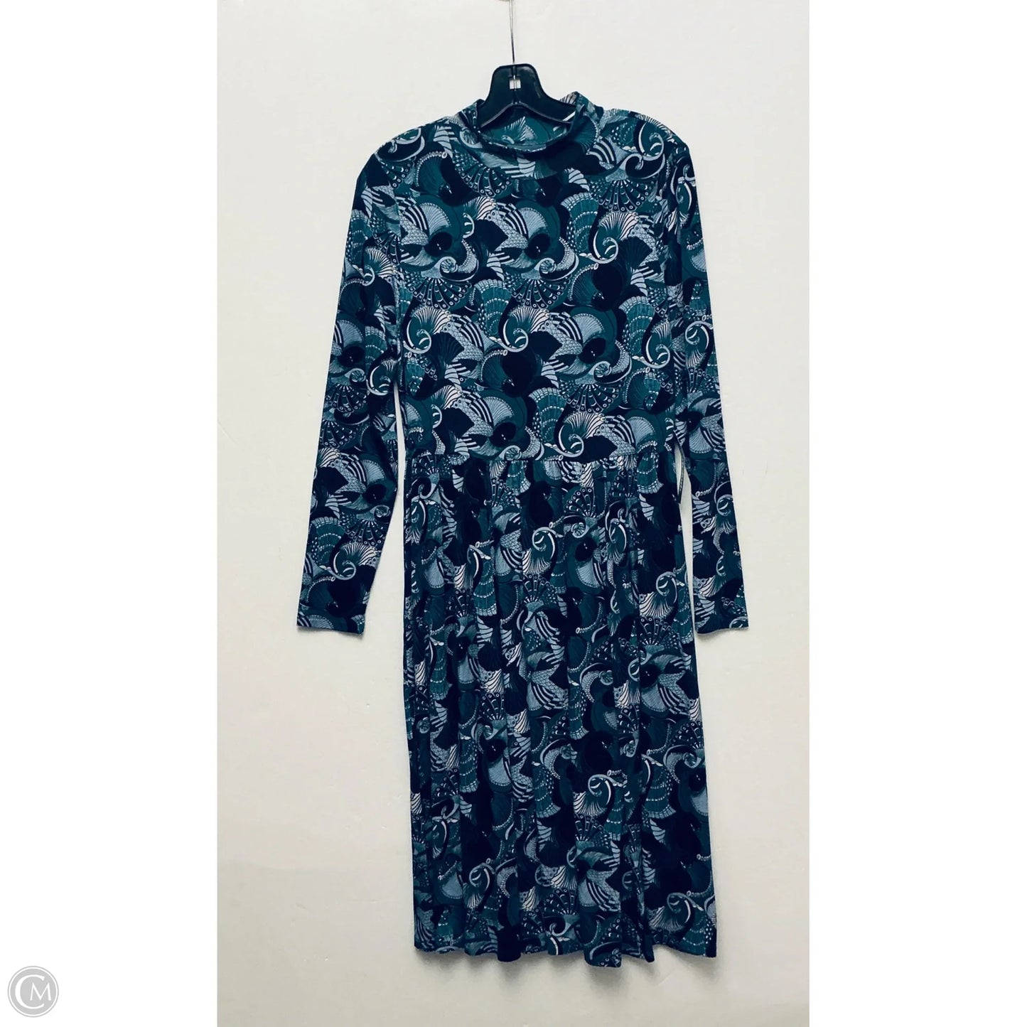 Dress Casual Maxi By Modcloth In Green, Size: L