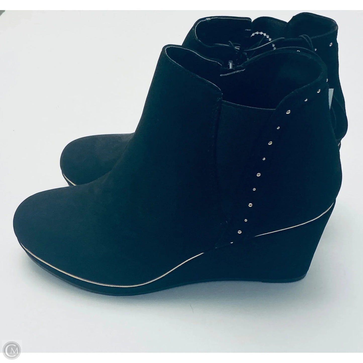 Boots Ankle Heels By Andiano In Black, Size: 10