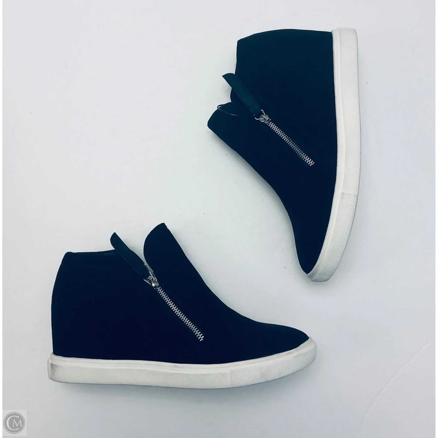 Boots Ankle Flats By Madden Girl In Black, Size: 10