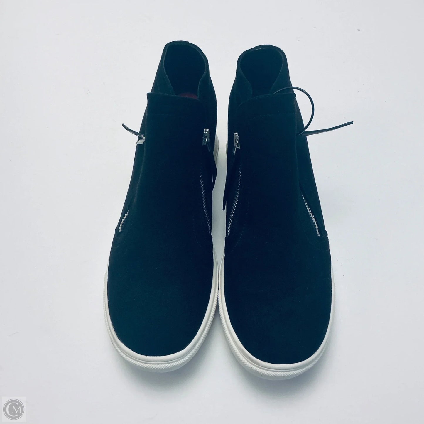 Boots Ankle Flats By Madden Girl In Black, Size: 10