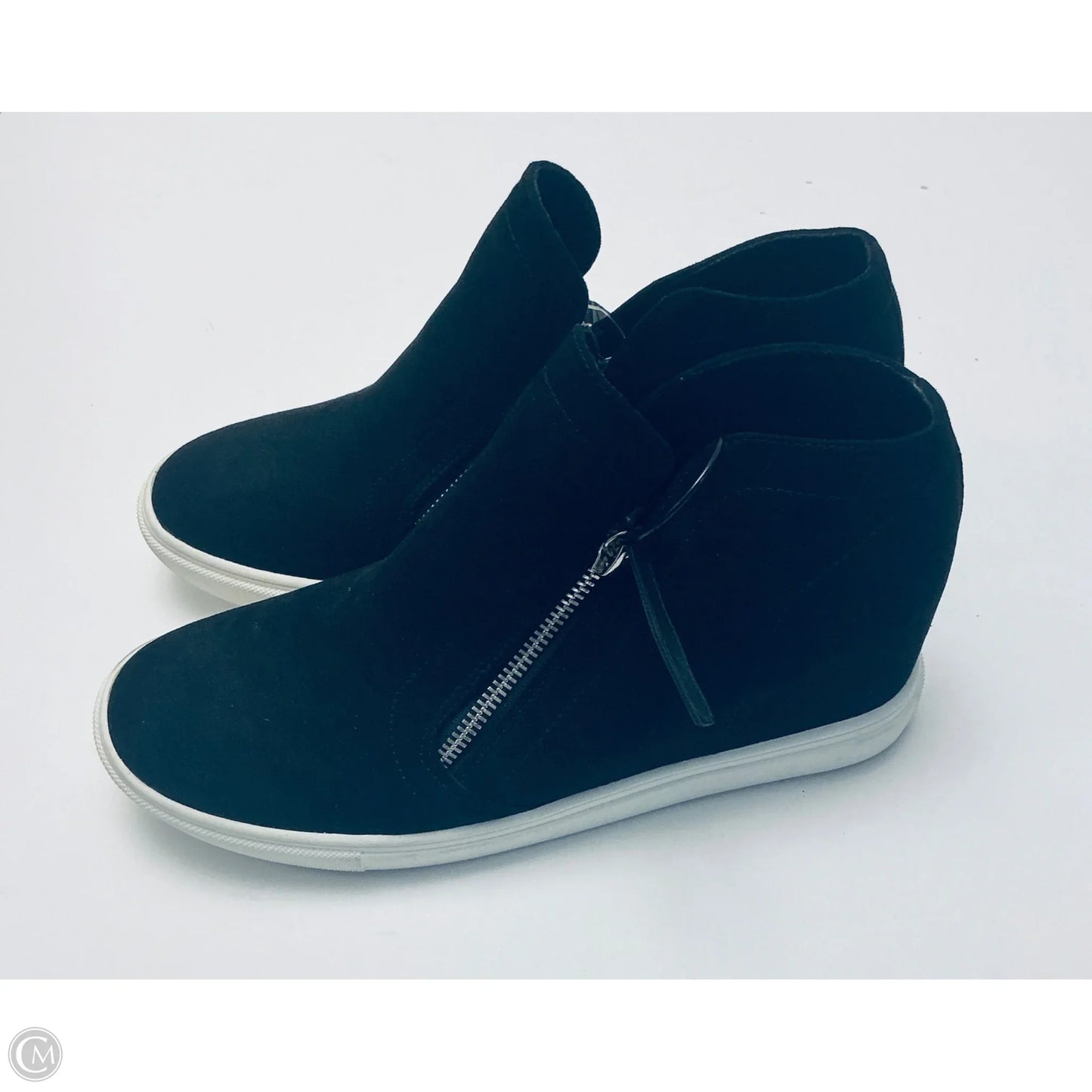 Boots Ankle Flats By Madden Girl In Black, Size: 10