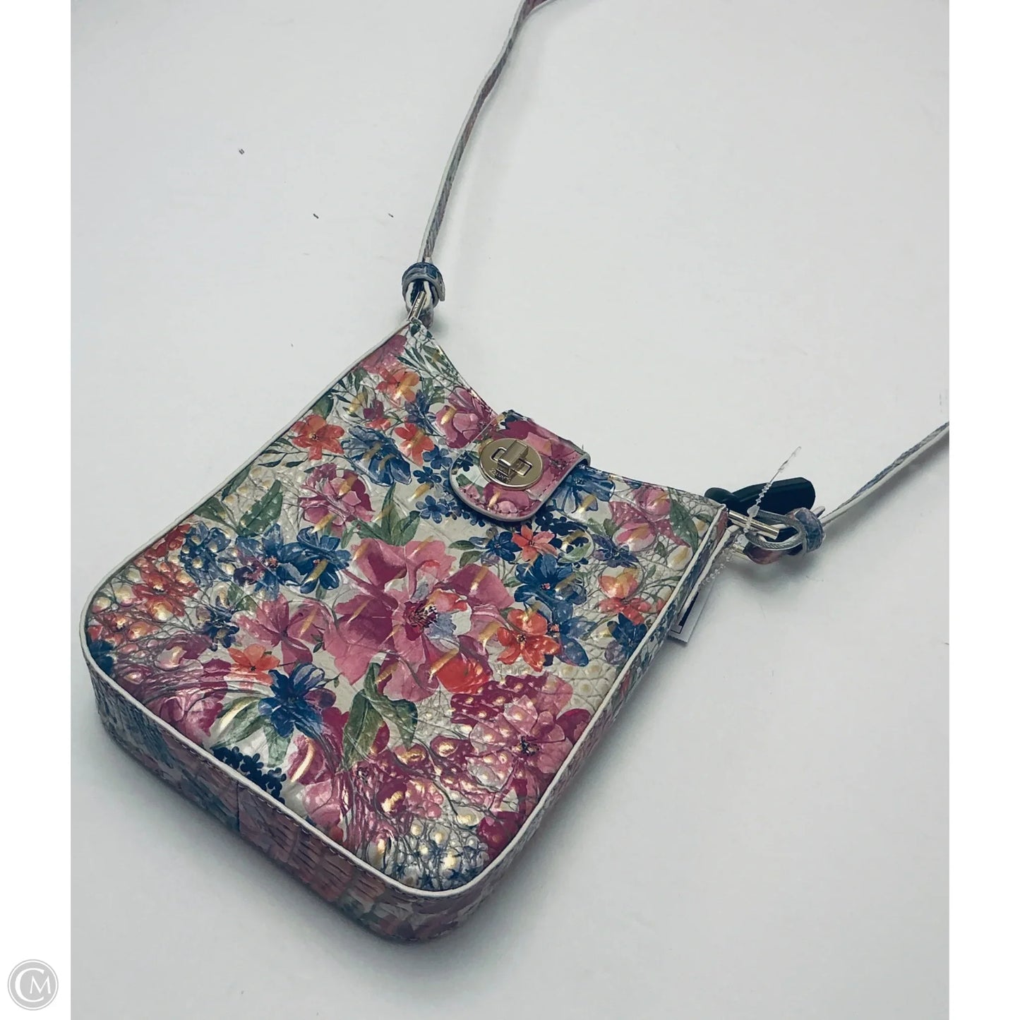 Crossbody Designer By Brahmin, Size: Medium