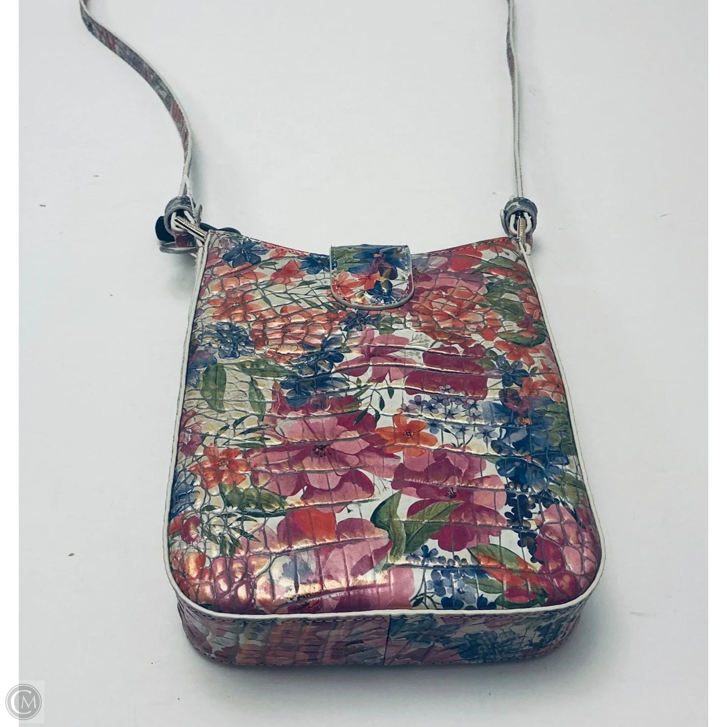 Crossbody Designer By Brahmin, Size: Medium