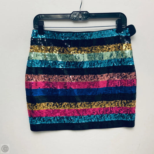 Skirt Mini & Short By Express In Multi-colored, Size: S