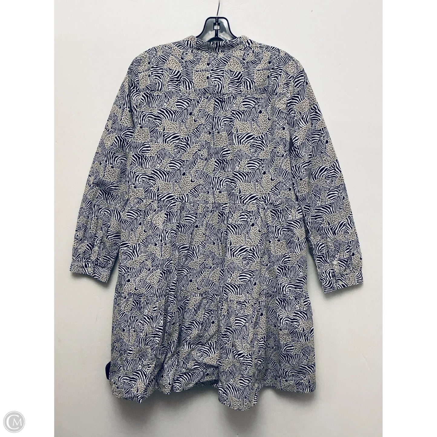 Dress Casual Short By J. Crew In Animal Print, Size: M