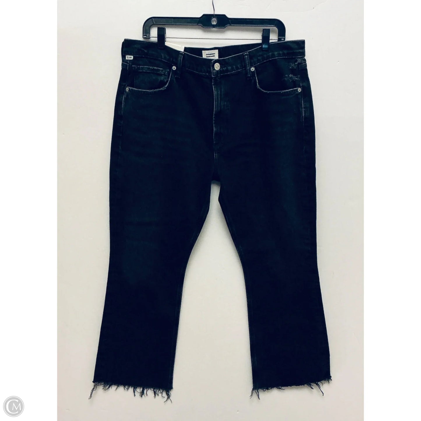 Jeans Wide Leg By Citizens Of Humanity In Black, Size: 18