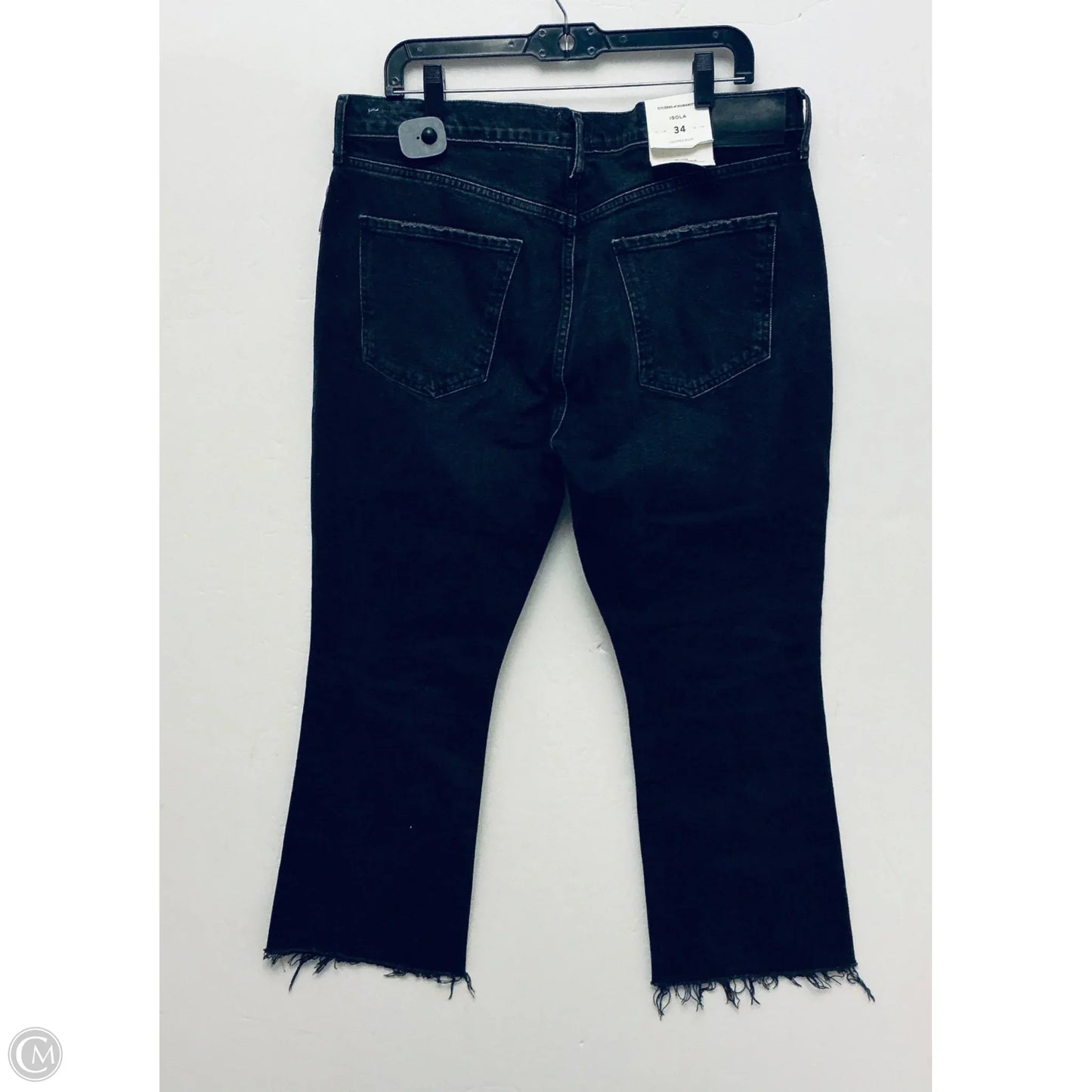 Jeans Wide Leg By Citizens Of Humanity In Black, Size: 18