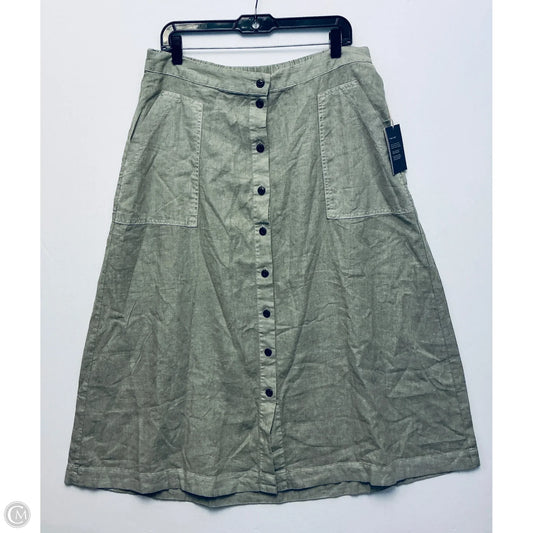 Skirt Maxi By Universal Thread In Green, Size: L
