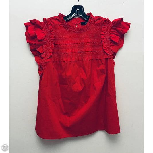 Top Sleeveless By Marc New York In Red, Size: 1x