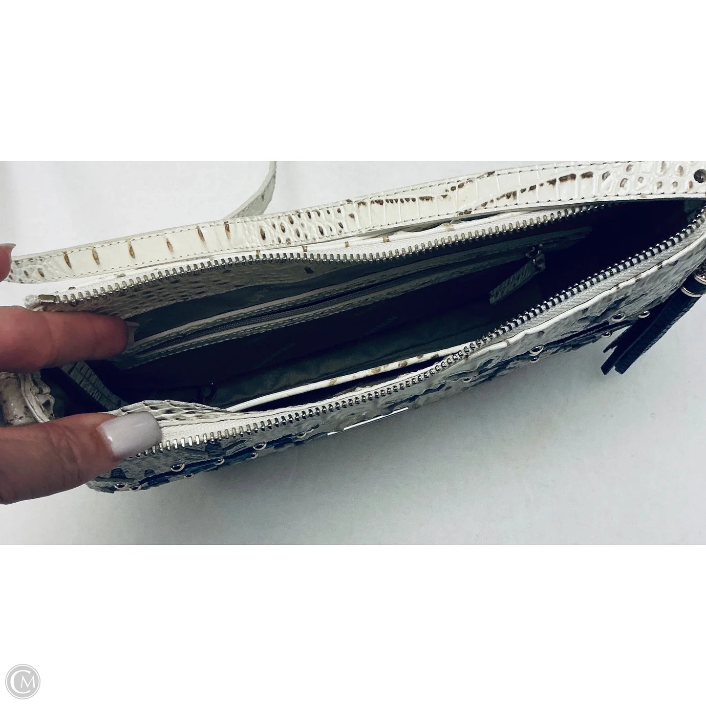 Crossbody Designer By Brahmin, Size: Medium