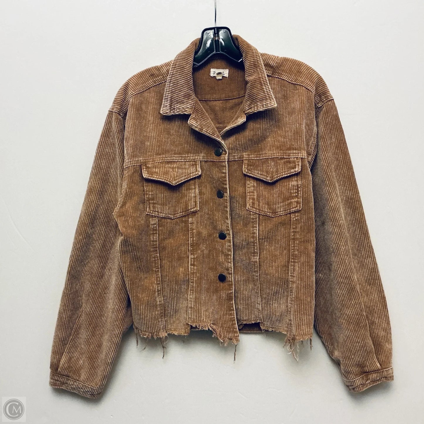 Jacket Other By Pol In Brown, Size: M