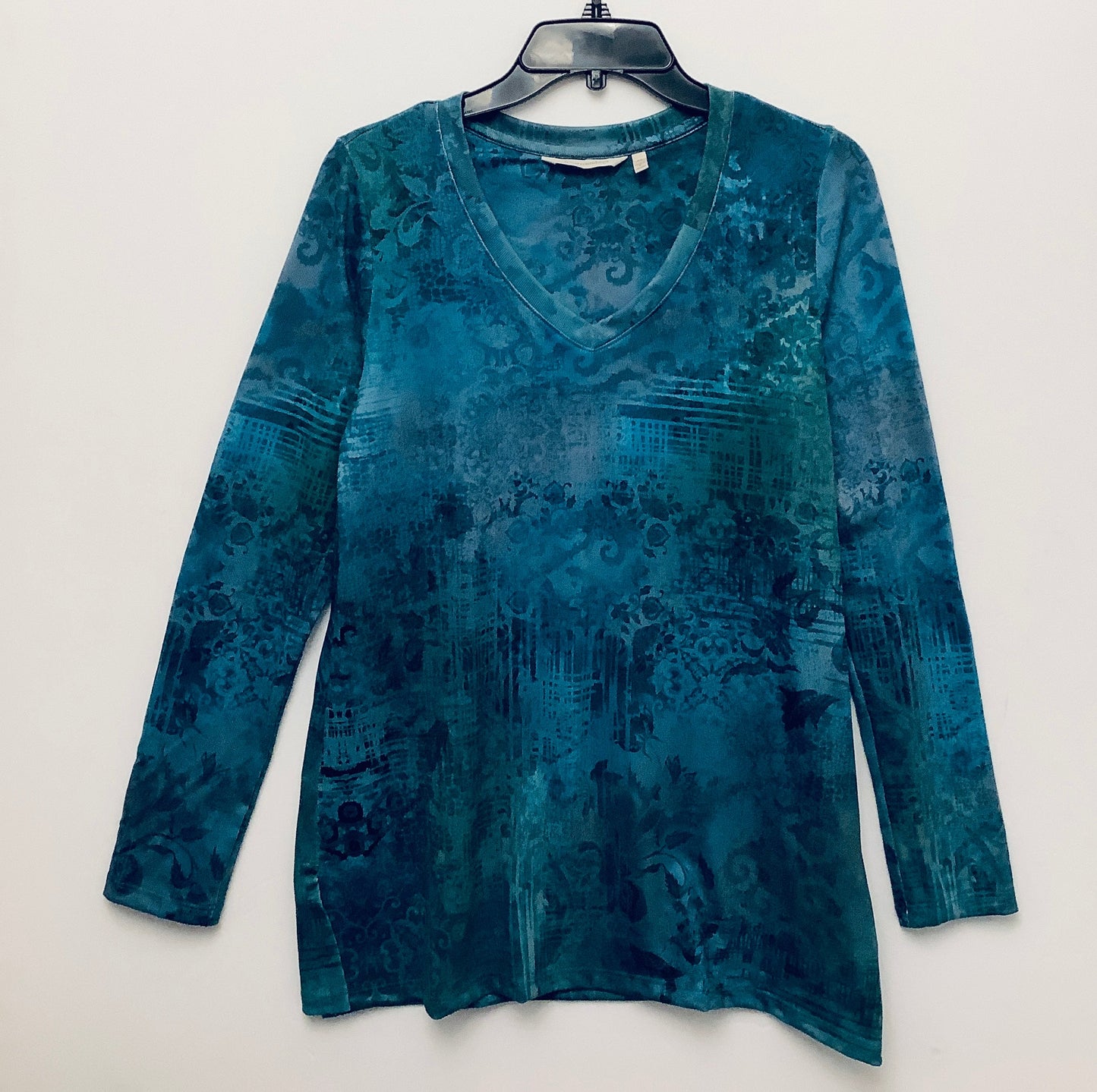 Top Long Sleeve By Soft Surroundings In Green, Size: Xs